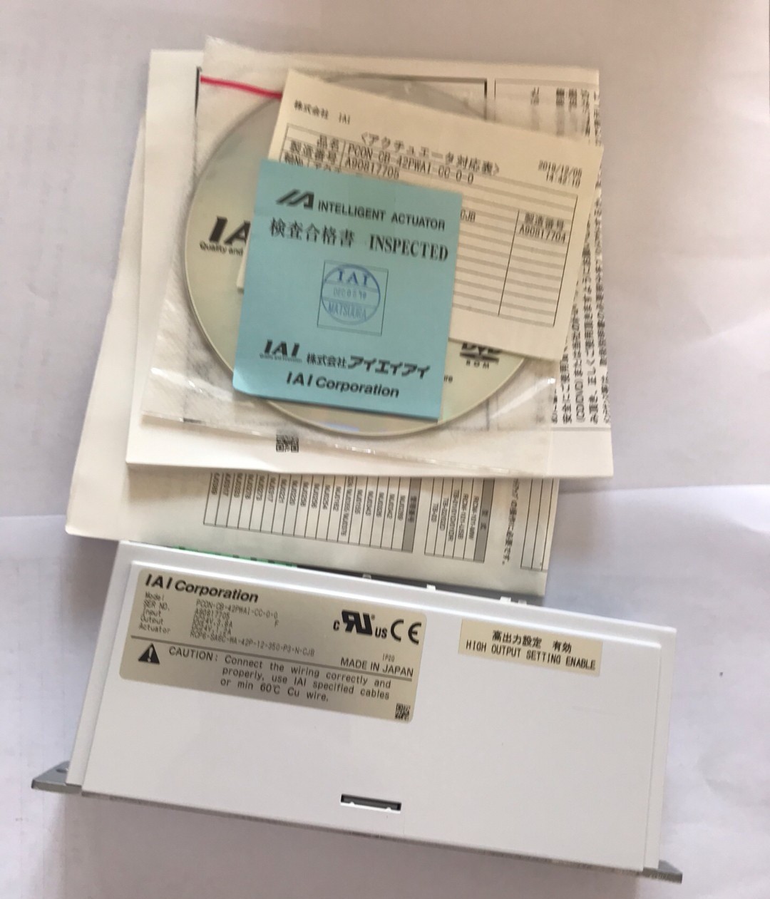 PCO1V-CB-42PWAI-CC-0-0 IAI控制器 全新原装正品现货实拍议价