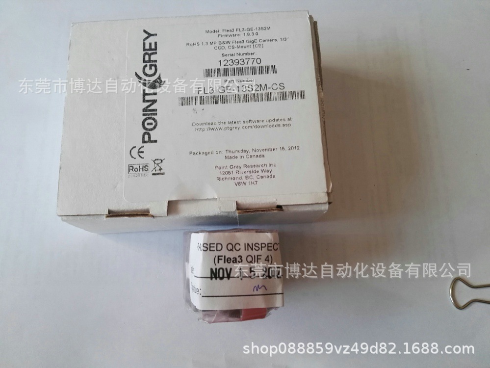 灰点工业相机 FL2-14S3M-C 全新原装正品现货 实物拍摄议价包邮