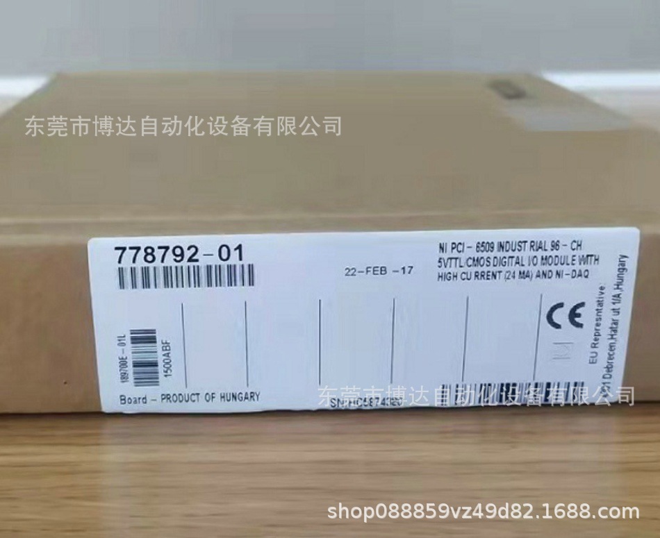 NI PCI-6509 数字I/O板卡 778792 全新原装正品质保一年特惠供应议价