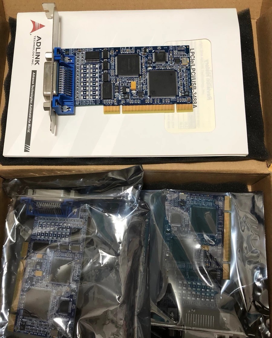 ADLINK凌华PCI GPIB卡板 LPCI-3488A USB-3488A采集卡原装现货议价