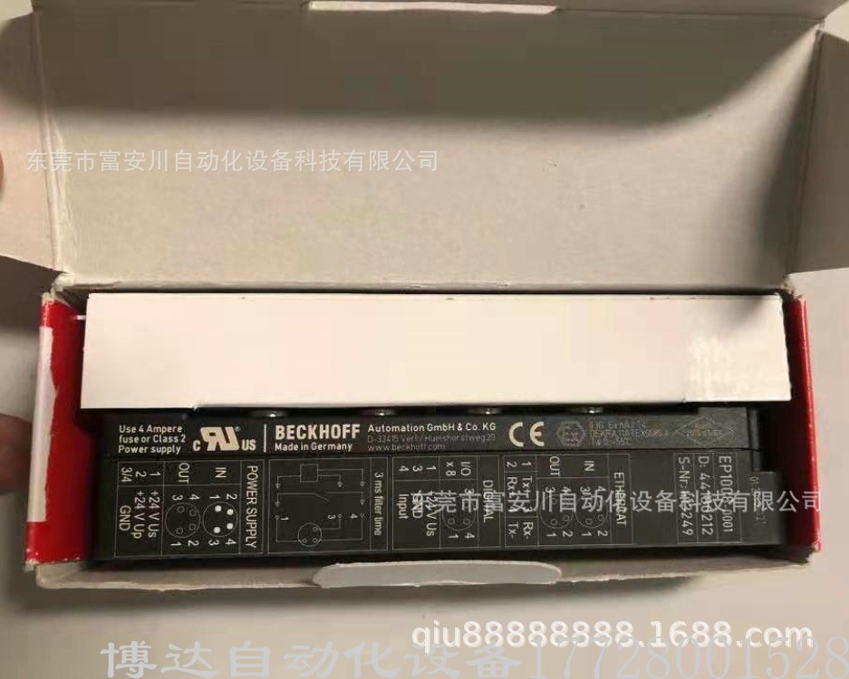 全新原装正品BECKHOFF倍福 EP3356-0022模块全新原装正品实拍现货议价