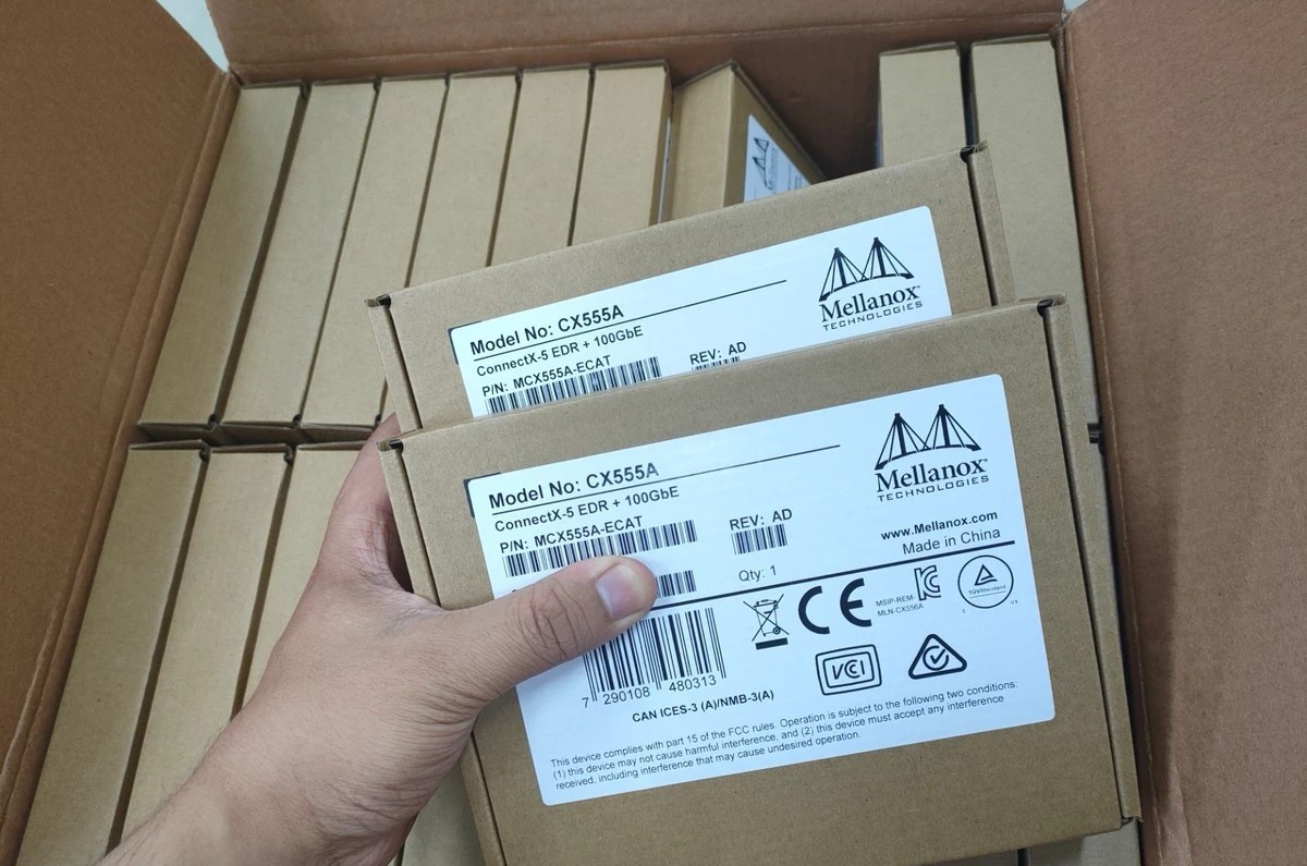 MCX555A-ECAT 100G 迈络思（mellanox）单口网卡全新原装现货议价