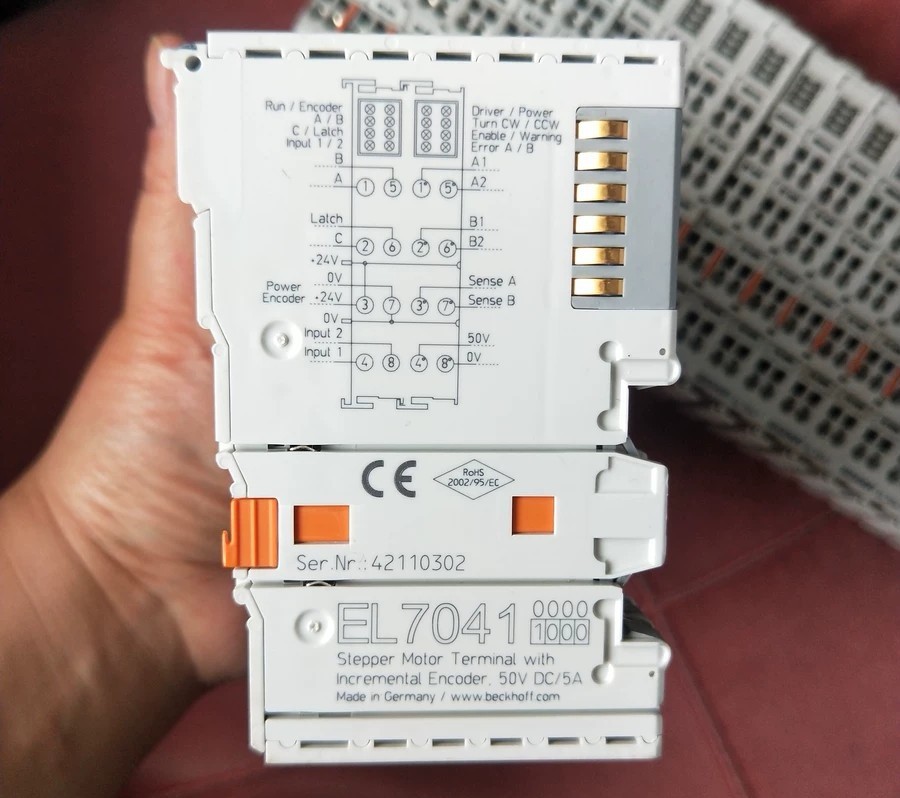供应BECKHOFF倍福 EL7041-1000模块全新原装正品保障现货实拍议价