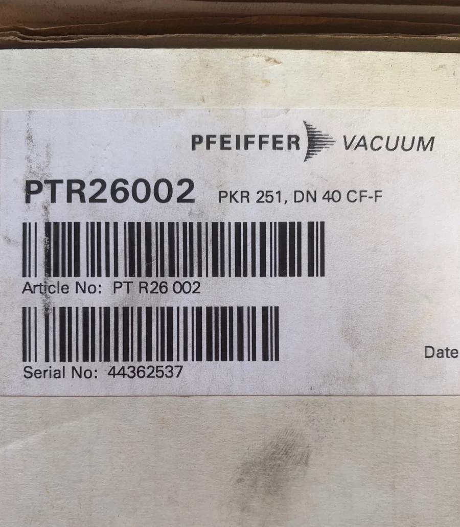 PFEIFFER全新普发PTR26002PKR251DN40 CF-F真空计 原装现货