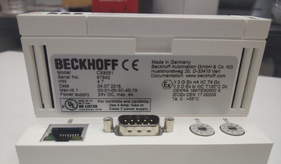 CX8050 CX8051 倍福 BECKHOFF 模块 全新原装正品现货议价