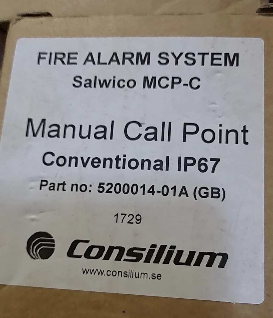 康士廉 MCP-C手动报警按钮 全新原装正品实拍现货质保1年包邮议价