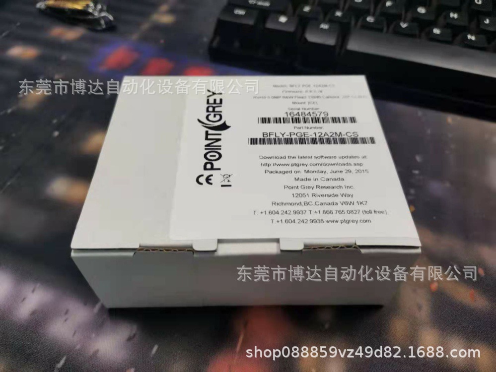 灰点BFLY-PGE-12A2M-CS工业相机 全新原装正品现货实物拍摄议价包邮