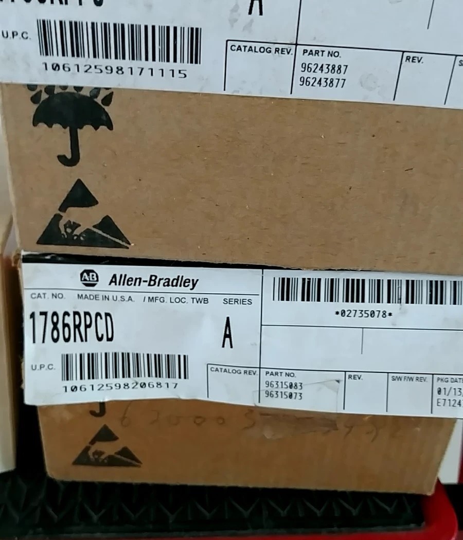 1786RPFS 1786RPCD AB罗克韦尔控制器全新原装现货实拍议价质保一年