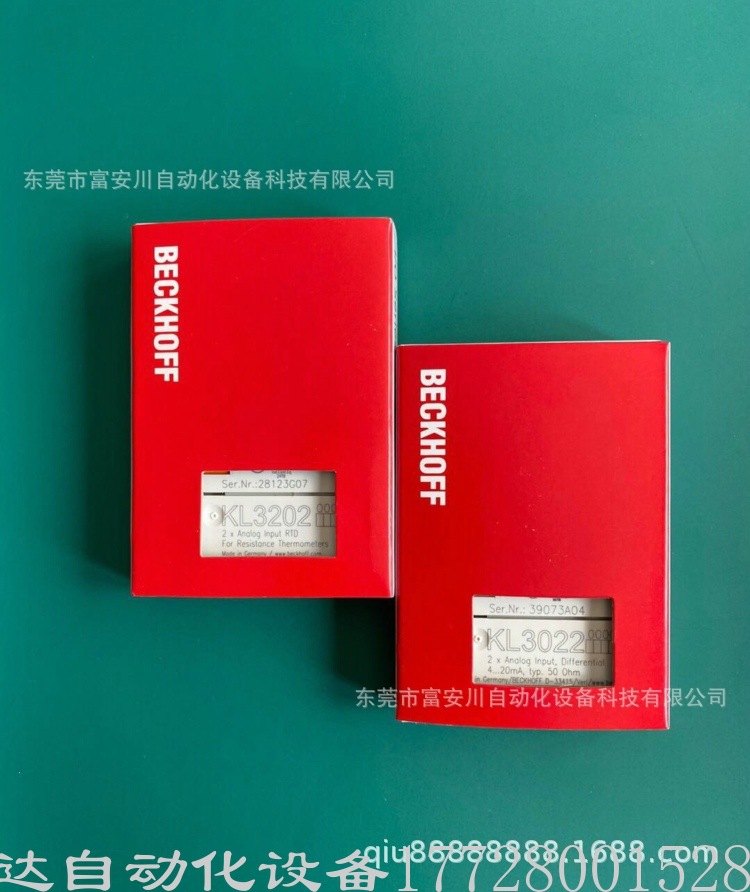 BECKHOFF德国倍福 KL3202/KL3022 模块全新原装实物现拍优惠询价