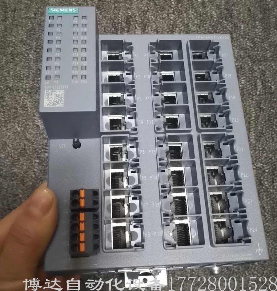 西门子6GK5124-0BA00-2AC2交换机模块 原装全新正品现货实拍议价