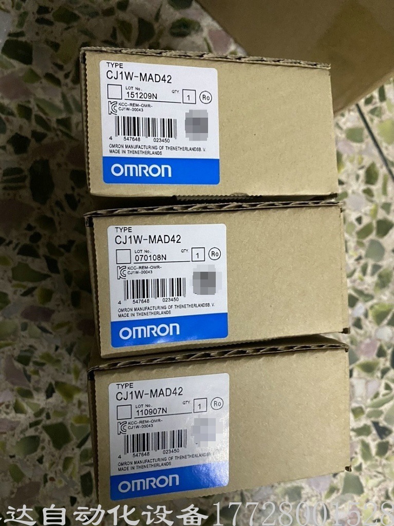 供应欧姆龙CJ1W-MAD42模拟量输出单元 全新原装正品现货实拍议价