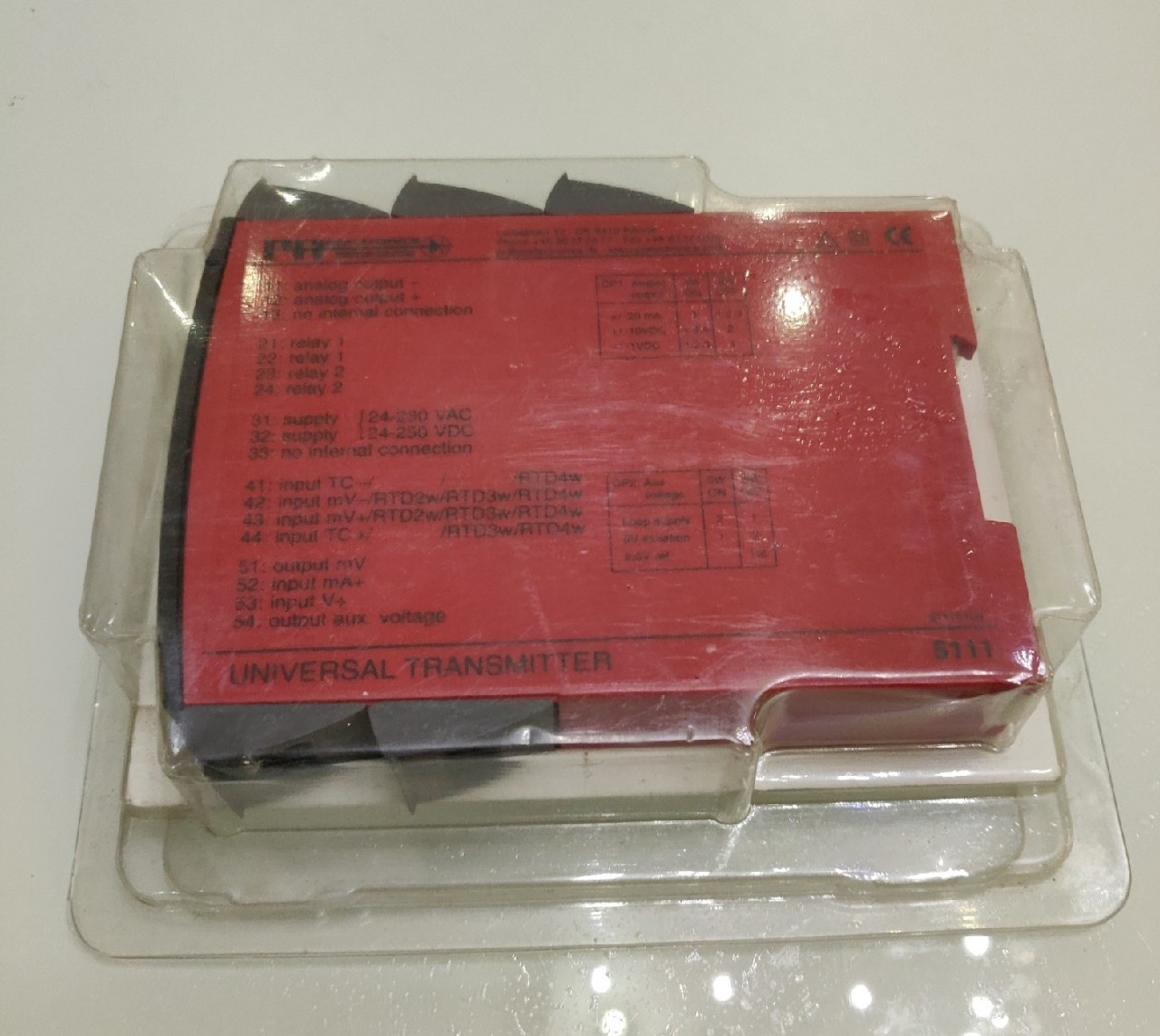 丹麦PR佩勒 5111温度变送器 全新原装实拍现货顺丰包邮议价电子模块