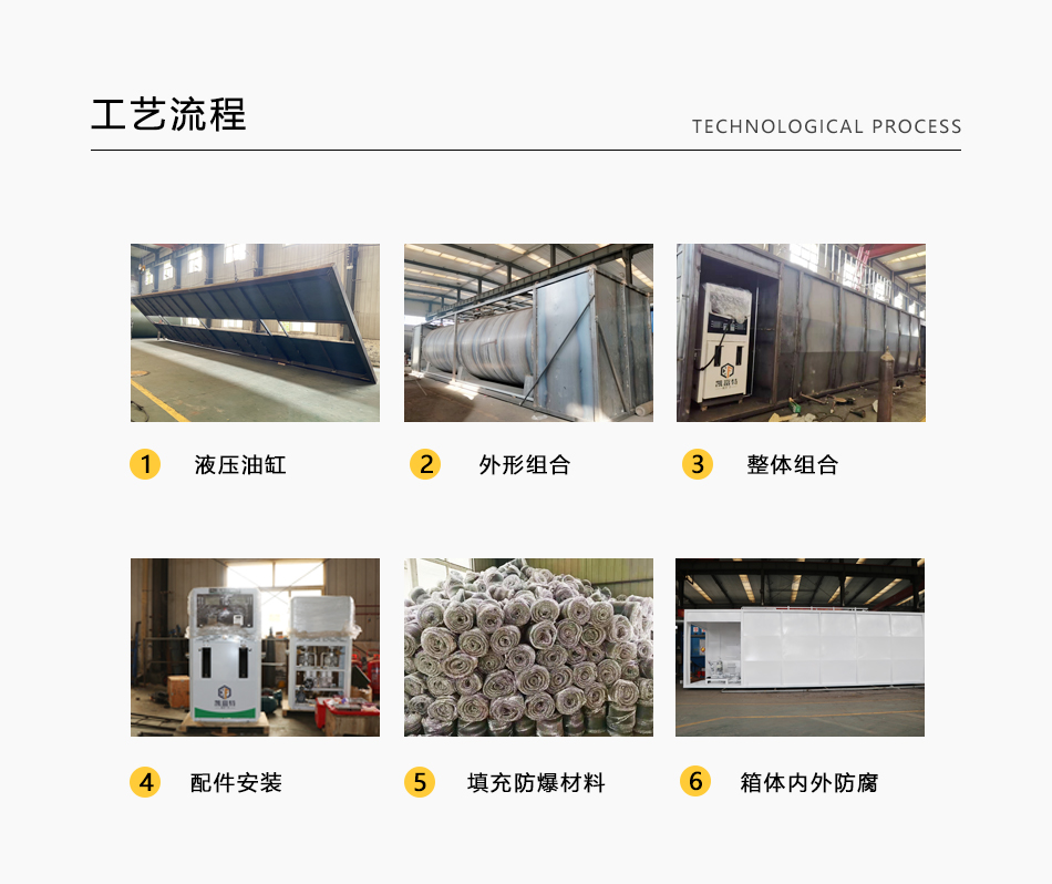 Kaifute Enterprise's self use mobile explosion-proof skid-mounted gas station device allows for self-service refueling