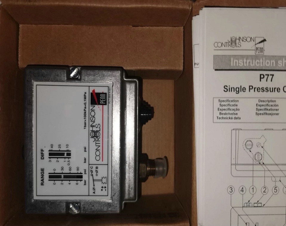 江森压力控制器 P78MCS-9300 全新原装正品 现货实物拍摄议价