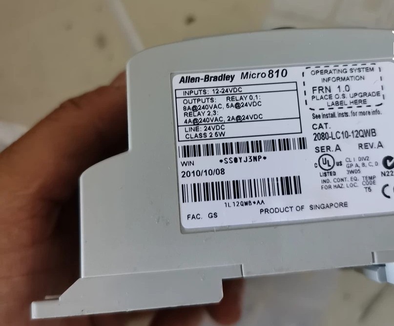 2080-LC10-12QWB AB罗克韦尔可编程控制器模块 全新原装正品议价