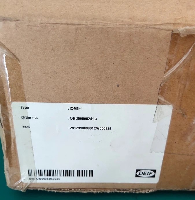供应丹控DEIF输入输出模块IOM5.1原装 IOM5-1 全新正品现货实拍议价