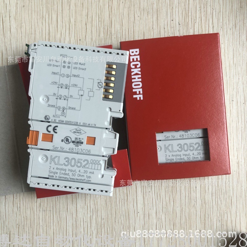 KL3052 EL3052 全新原装正品BECKHOFF倍福控制器模块实拍现货议价
