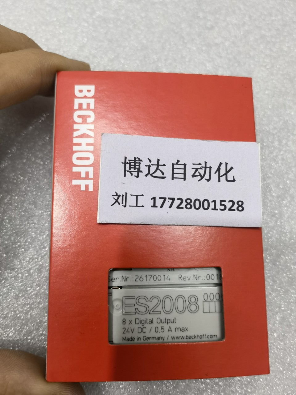 ES1008 倍福BECKHOFF模块 全新原装实物拍摄当天顺丰包邮议价