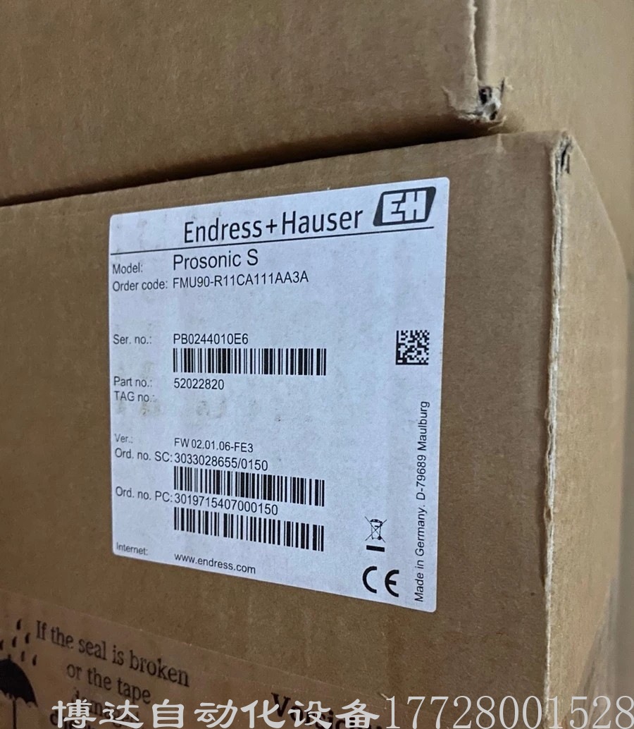 fmu90-r11ca111aa3a 原装E+F超声波液位变送器 现货质保一年议价