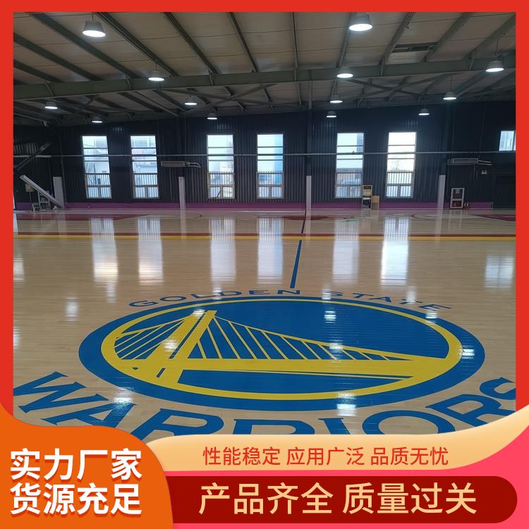  博纳 健身房羽毛球木地板批发 服务地区全国施工 22mm 公司