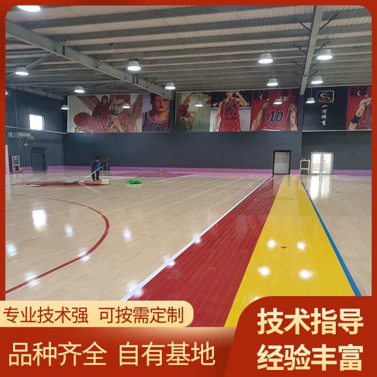  博纳 音乐厅篮球场木地板厂家批发 含水率≤12％ 20mm 生产厂