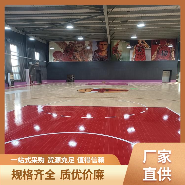  博纳 剑道馆篮球场馆木地板供应 场馆级别专业型 高档 生产厂