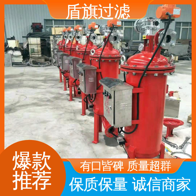 盾旗过滤 选材优质 新型自清洗过滤器定制 经久耐用 开拓创新