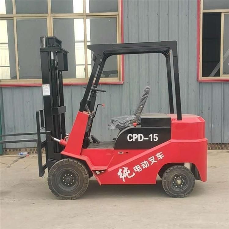 汉润 座驾式电动叉车2吨 四轮升降搬运车堆高车