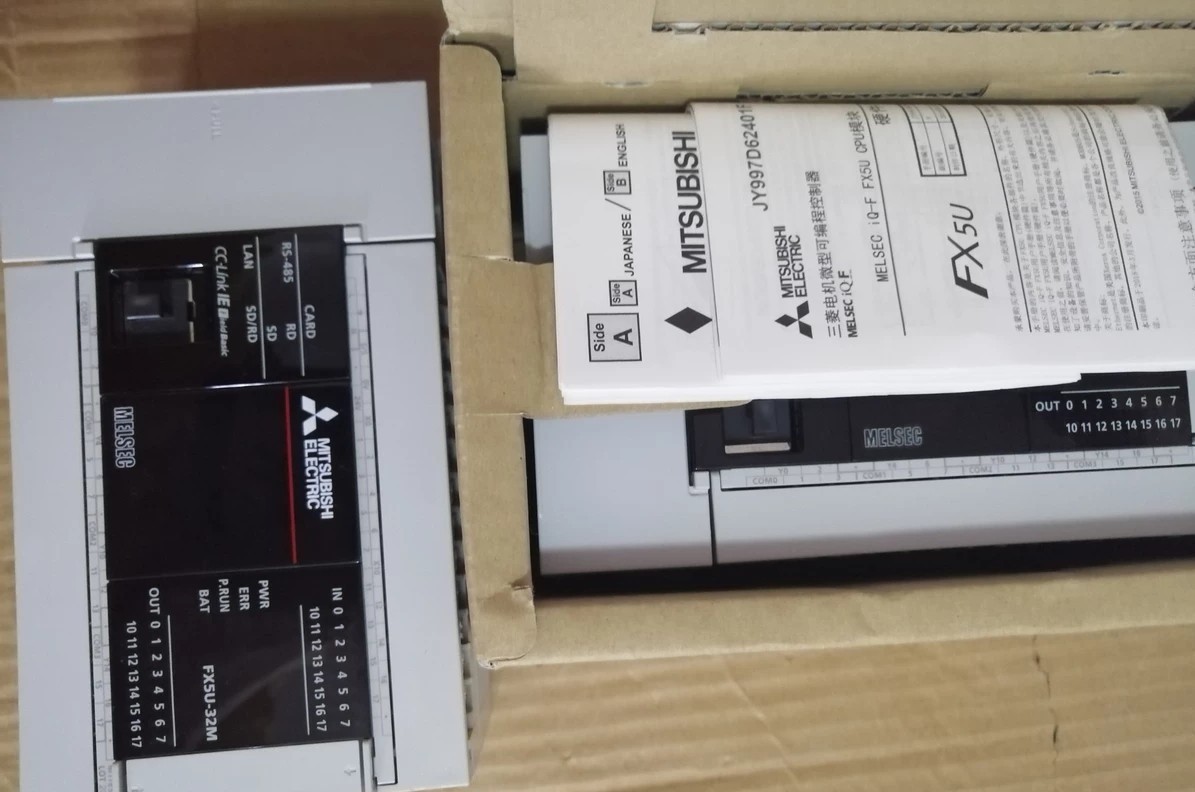 MITSUBISHI三菱PLC可编程控制器 FX5U-32MT全新原装现货实拍议价