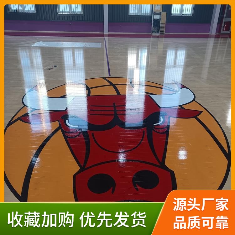  博纳 文化中心体育运动木地板生产厂家 颜色原木色 隔音 维修