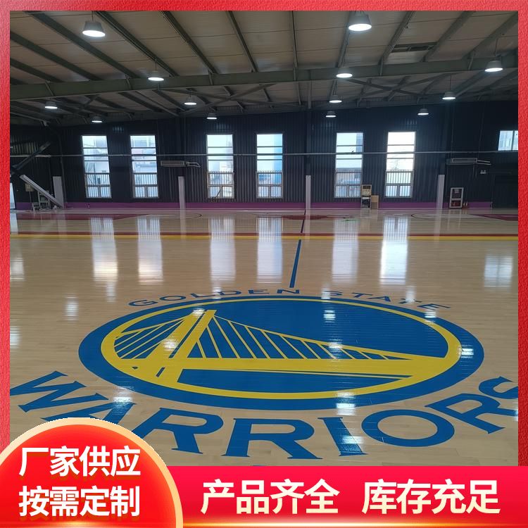  博纳 排球场篮球木质地板厂家直供 材质枫桦木 欧枫 厂