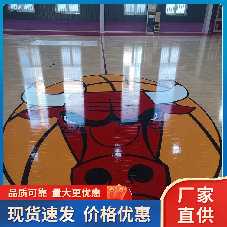  博纳 音乐厅多层运动地板生产厂家 20mm厚 三秒区做色