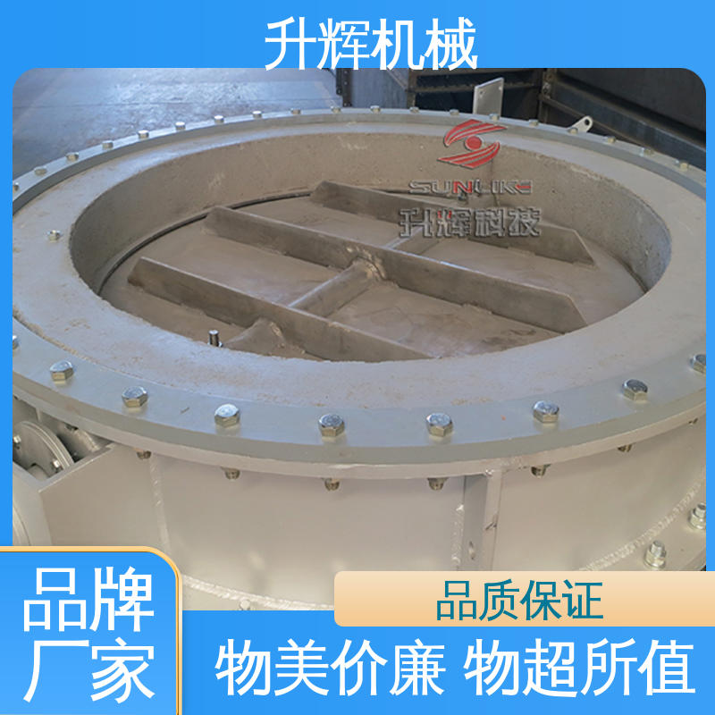 可需定制 石油化工专用 手动高温蝶阀 可调节风量 升辉机械