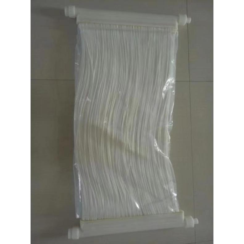 Hollow fiber curtain membrane, MBR membrane, submerged ultrafiltration, PVDF, Mitsubishi membrane components, produced from the source