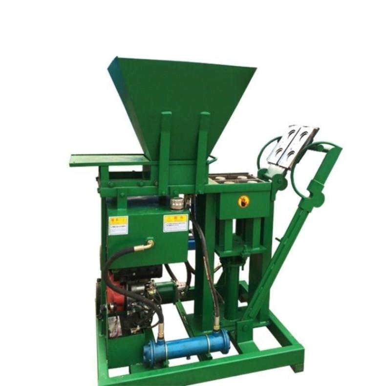 Wangda Small Brick Machine Equipment Manufacturer Clay Brick Mechanism Brick Machine has a one-year warranty