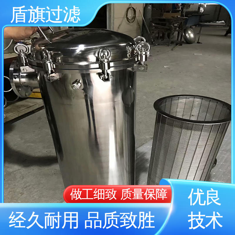 盾旗过滤 规模生产 多袋式过滤器 耐高压腐蚀 坚固耐用