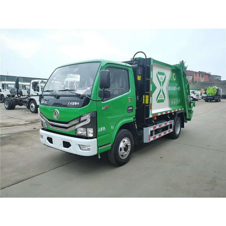 东风福瑞卡7方三角斗压缩垃圾车 小车型大容积