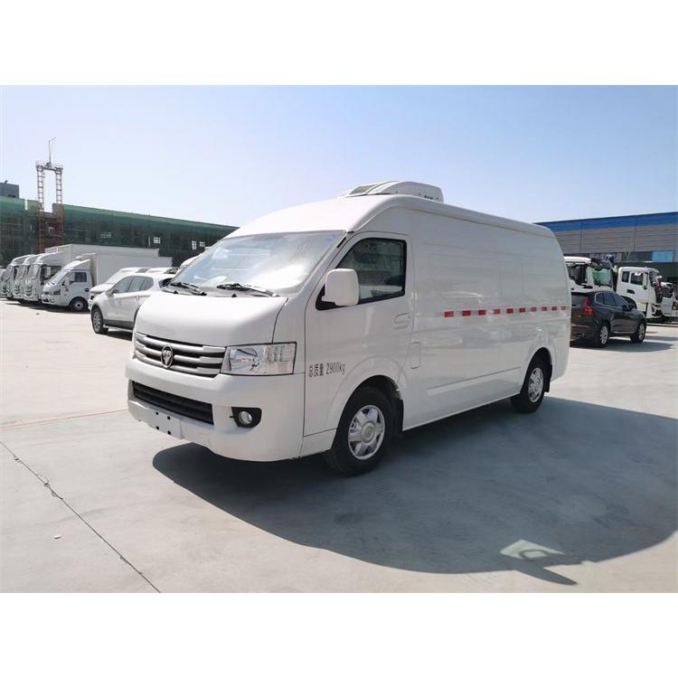 国六福田风景G9面包式冷藏车 生鲜果蔬疫苗等低温运输
