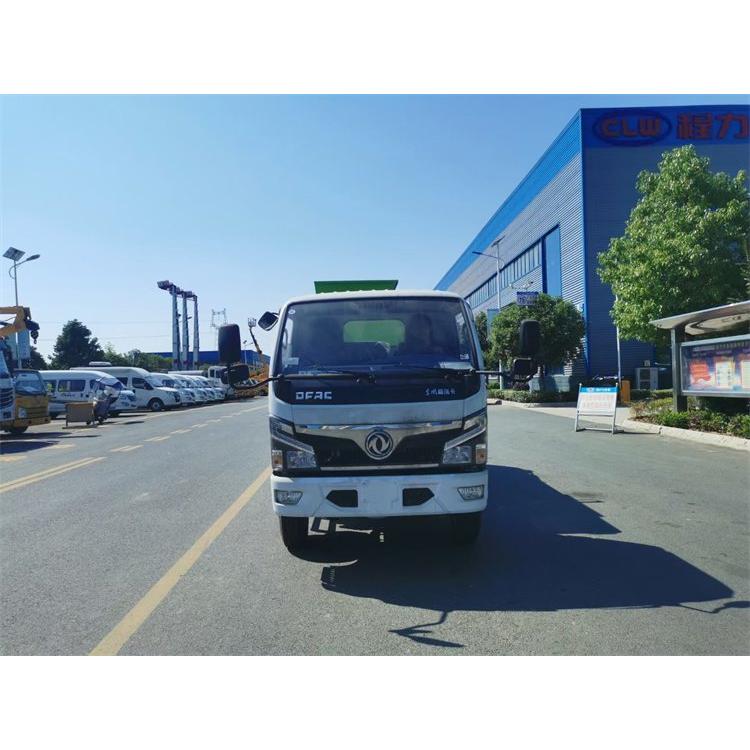 东风小多利卡蓝牌5立方餐厨垃圾车 干湿分离带清洗 举升卸料