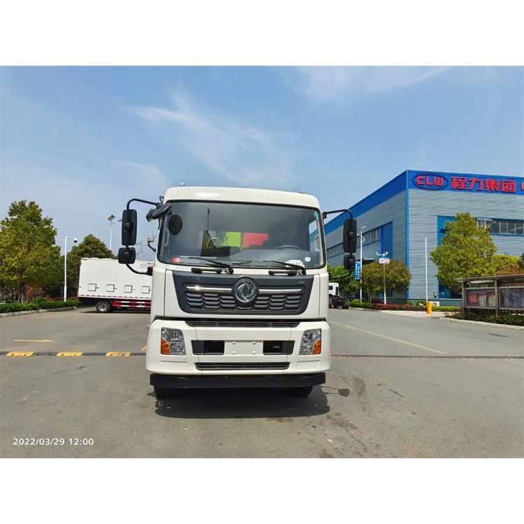 东风天锦12吨压缩垃圾车 可加装带摆臂功能和翻转功能