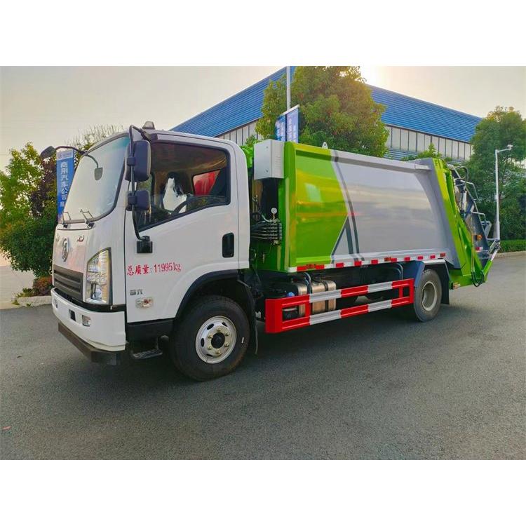陕汽轩德X9压缩式垃圾车 8立方 手电一体 全国发货 可按揭