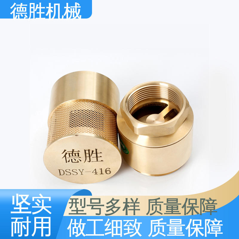 防止管路液体回流 材质优选 发货迅速 阀体加厚 加油站底阀 德胜