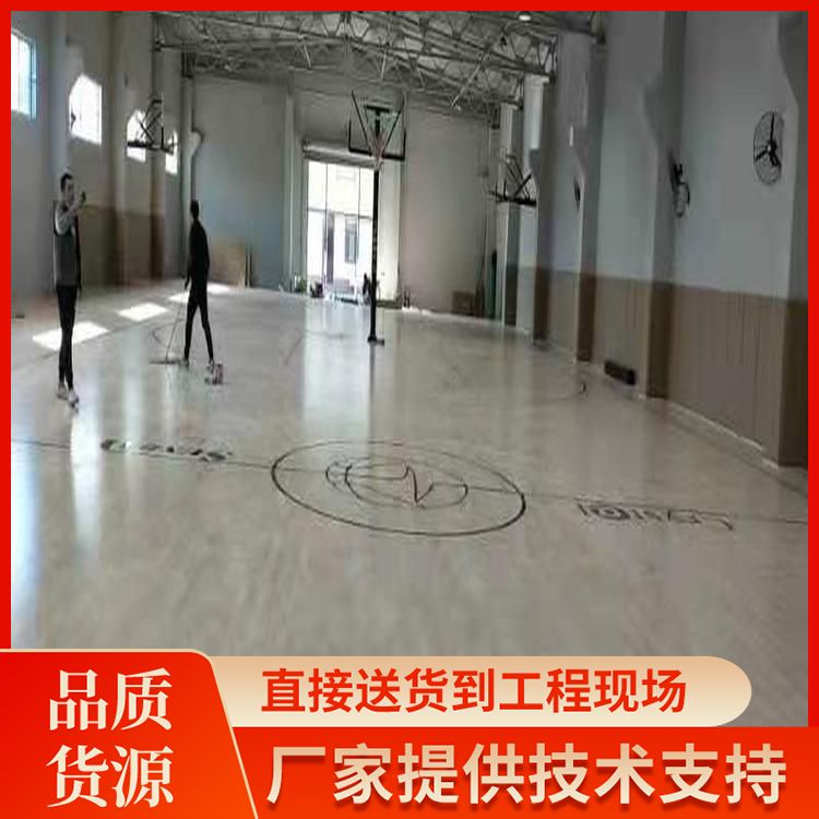  博纳 青少年比赛室内篮球场地板生产厂家 22厚 翻新