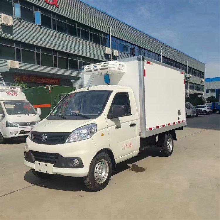 福田祥菱V1汽油版后单轮冷藏车 1吨左右载货量 蓝牌小货车