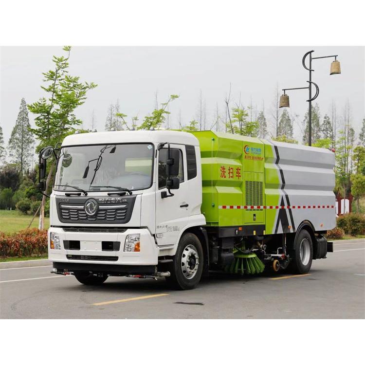 东风天锦多功能洗扫车7方尘9方水 不锈钢垃圾箱 国六排放