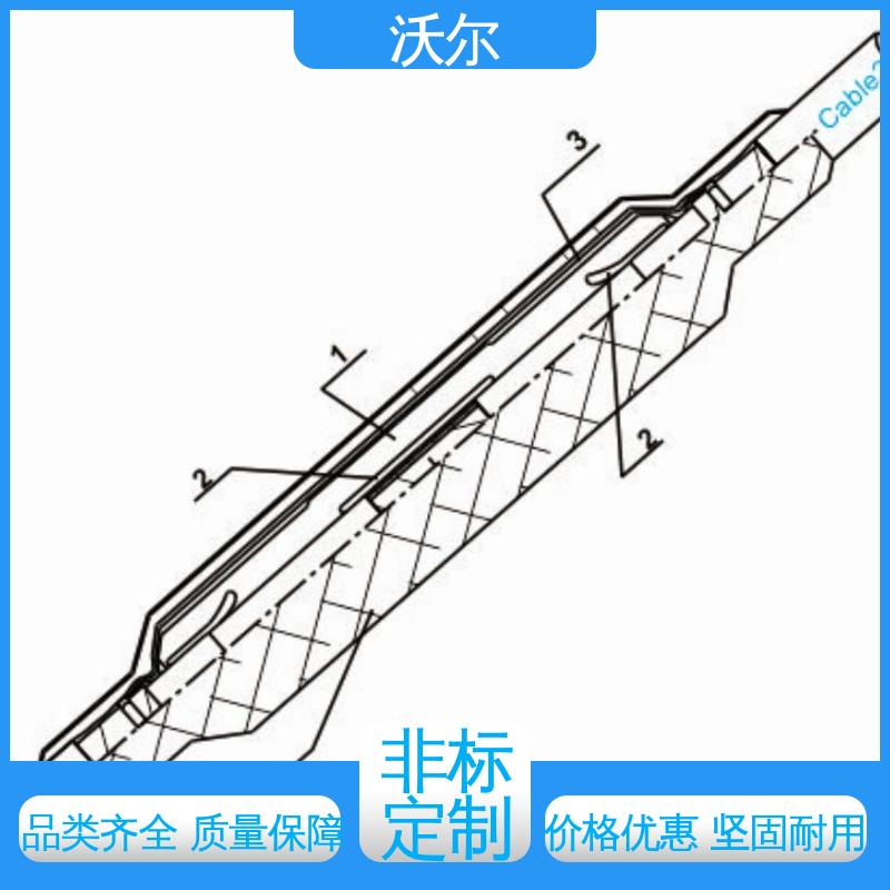 远销国外 非屏蔽型可分离连接器 肘型头 使用寿命长 沃尔