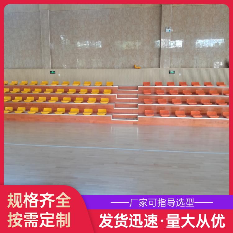 博纳 形体馆篮球场馆木地板批发 主辅龙骨结构 生产