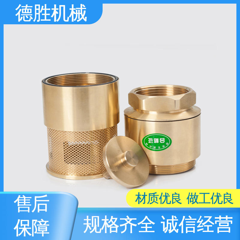 德胜 油罐止回阀 耐磨性强 铜过滤网 支持定制 现货速发