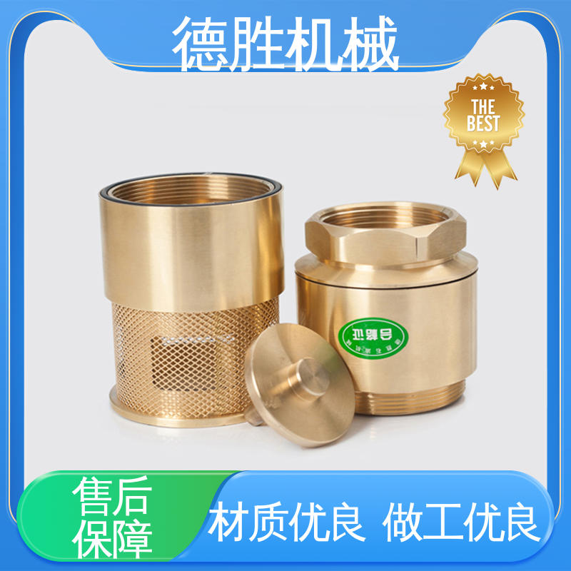 德胜 阀体加厚 防止管路液体回流 油罐双门底阀 质量精选 规格齐全