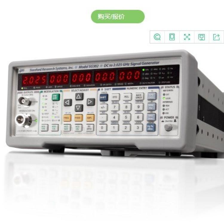 thinksrs射频信号发生器SS380-6千兆赫/超高频分辨率